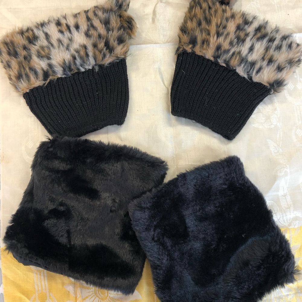 2 pair - Boot cuffs